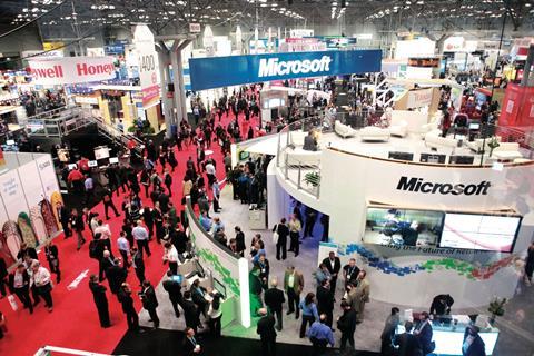 NRF’s expo hall was filled with hundreds of technology suppliers
